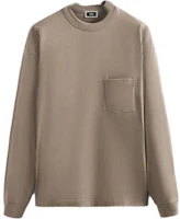 KITH SS23 Leonard Long Sleeve Tee Brown - Crewneck Pullover KHM030950-239 KITH SS23 Leonard Long Sleeve Tee Brown - Crewneck Pullover KHM030950-239