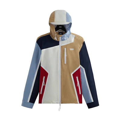 KITH SS23 Madison Nylon Hooded Jacket Khaki Unisex KHM010268-104