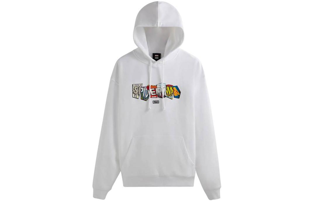 KITH SS23 Spider-Man Comic Hoodie White () KHM030596-101