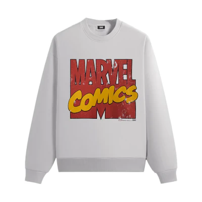 KITH SS24 85th Anniversary Retro Pullover Sweatshirt Unisex White KHM032529-101