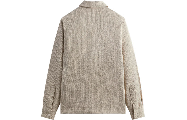 Lookbook KITH SS24 デリバリーII キャンバスオーバーシャツジャケット ベージュポケット付き KHM031816-210