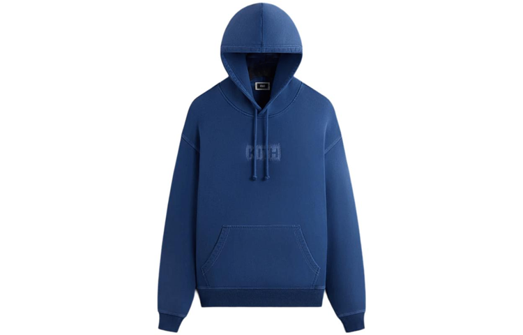 KITH SS24 Monday Program Vintage Wash BOGO Hoodie Unisex Blue KHM031865-424