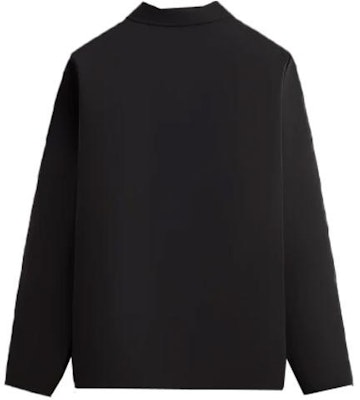 KITH SS24 Primavera Entrega II Polo Negro de Manga Larga con Botones. KHM031919-001 Lookbook KITH SS24 Primavera Entrega II Polo Negro de Manga Larga con Botones. KHM031919-001