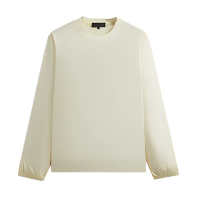 KITH SS24 Spring Delivery II Outdoor Crewneck Pullover Long Sleeve Tee Beige KHM031973-104