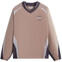 KITH SS24 Spring Delivery II V-Neck Colorblock Raglan Sweatshirt Perfume. KHM031821-688 KITH SS24 Spring Delivery II V-Neck Colorblock Raglan Sweatshirt Perfume. KHM031821-688