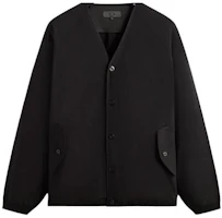 KITH SS24 Spring Delivery II Button-Up Cardigan Jacket Black () KHM010532-001 KITH SS24 Spring Delivery II Button-Up Cardigan Jacket Black () KHM010532-001