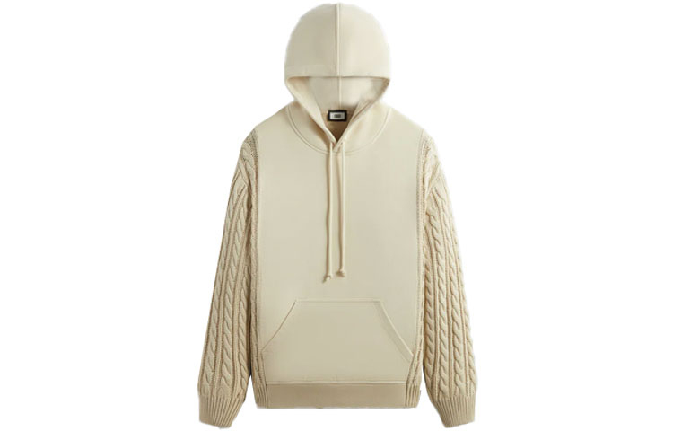 KITH SS24 Spring Delivery II Yellow Hoodie Casual and Comfortable KHM031978-105