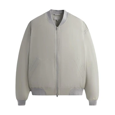 KITH SS24 Summer Casual Ribbed Collar Side-Pocket Jacket Unisex - Vintage White khm010550-192