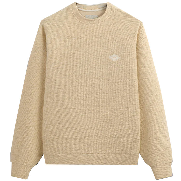 KITH SS24 Summer Collection Crewneck Long Sleeve Sweatshirt Canvas Color khm032088-210