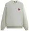 Order KITH SS24 Valentine's Cupid Embroidered Unisex Crewneck Sweatshirt Chalk Color khm031846-410