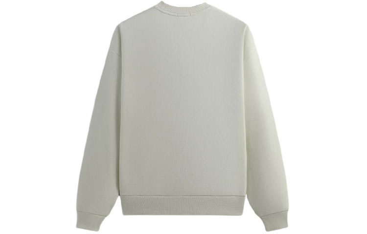 Lookbook KITH SS24 Valentine's Cupid Embroidered Unisex Crewneck Sweatshirt Chalk Color khm031846-410