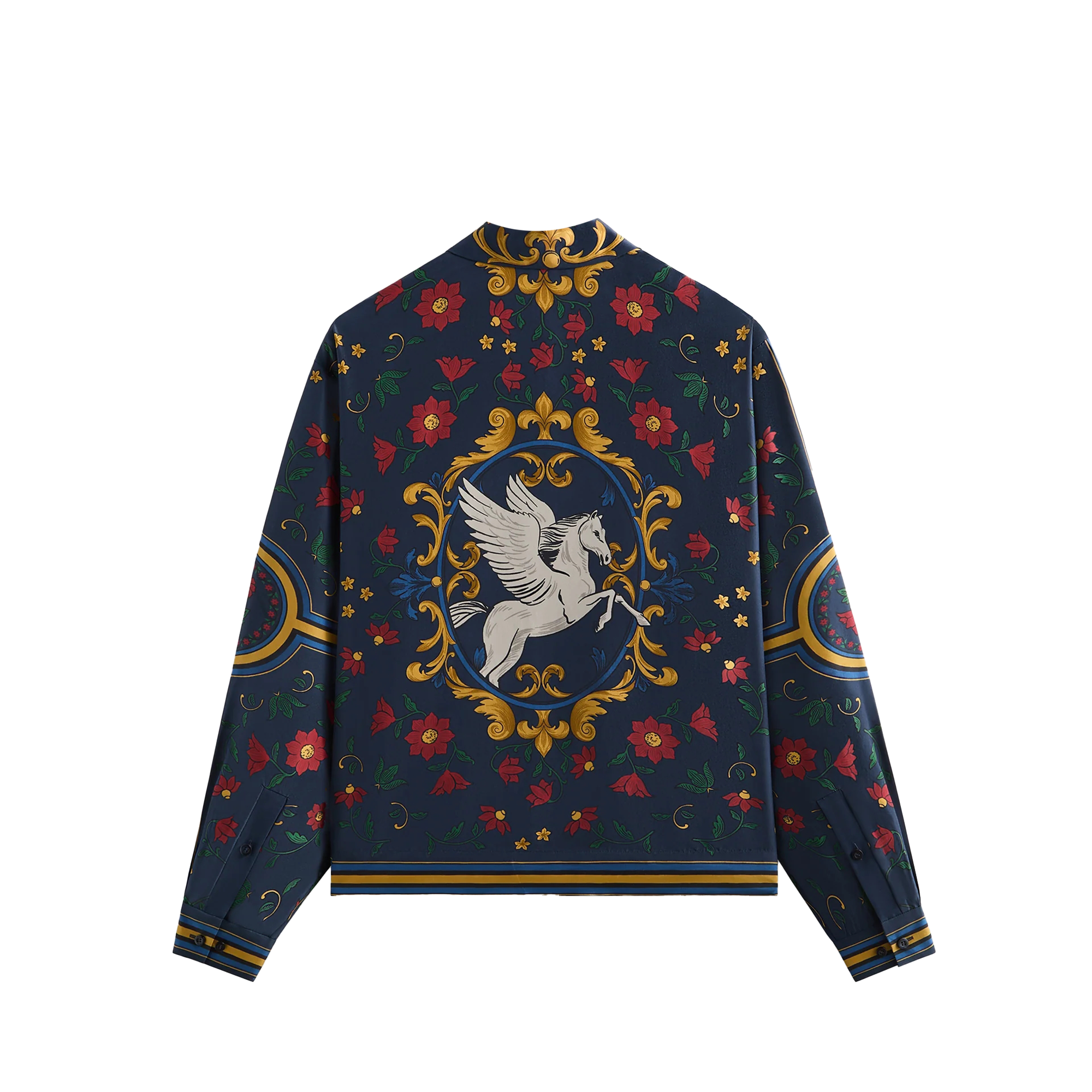 KITH SS25 Connor Casual Loose Jacket - Nightshade Edition KHM010872-413