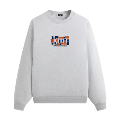 KITH SS25 Unisex Grey Crewneck Sweatshirt - Stylish, Comfortable & Versatile KHM033631-002