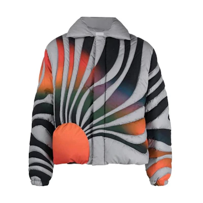KITH Striped Zip-Up Jacket Multicolor Unisex ERL05C003-BLK