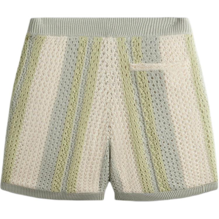 Lookbook KITH Musim Panas SS24 Seluar Pendek Unisex Crochet Santai - Warna Bernafas. KHM060588-5017
