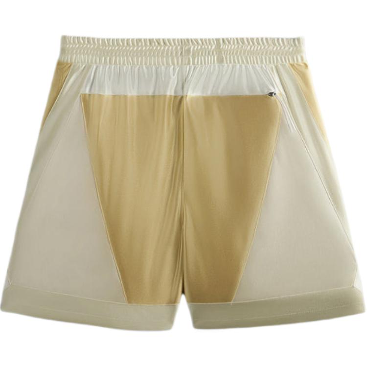 Lookbook KITH 夏季 SS24 男女同款火炬红复古抽绳短裤侧袋款式。 KHM060608-8002