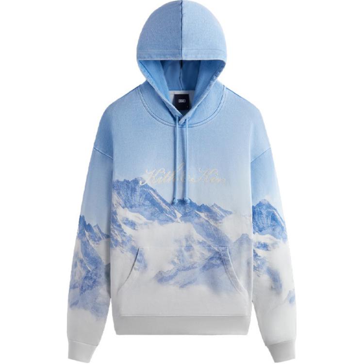 KITH Summit Nelson Landscape Print Hoodie Long Sleeve Comfortable Sweatshirt KHM031922-408