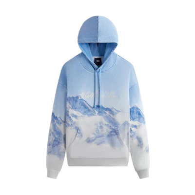 KITH Summit Nelson Landscape Print Hoodie Long Sleeve Comfortable Sweatshirt KHM031922-408