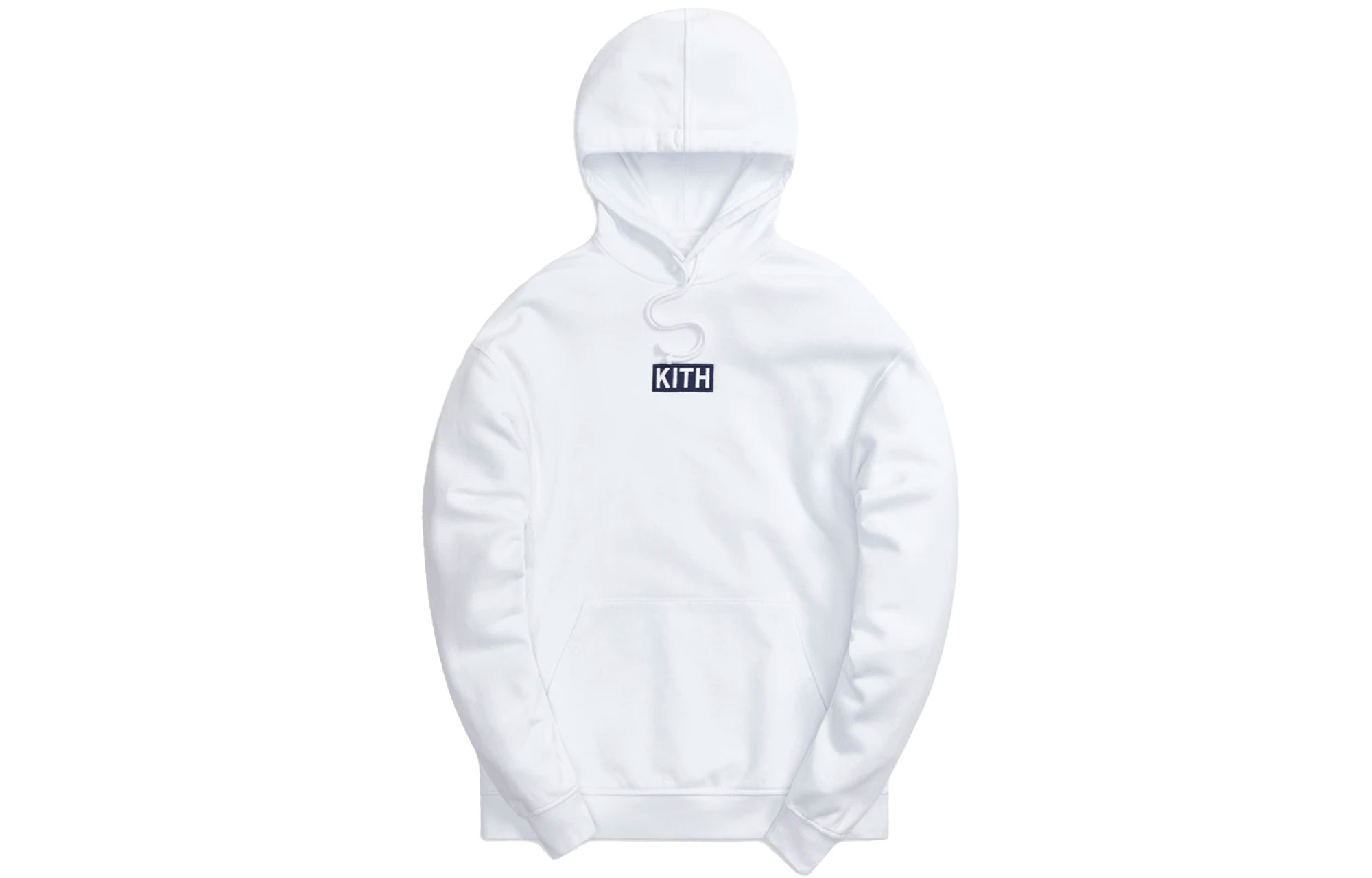 KITH Team USA Williams III Hoodie White - Olympic Rings Embroidery & Flag Design KH2484-101