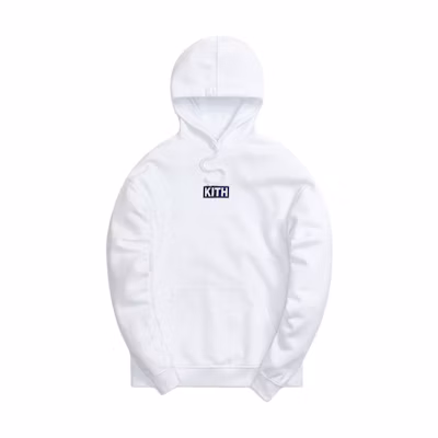 KITH Team USA Williams III Hoodie White - Olympic Rings Embroidery & Flag Design KH2484-101