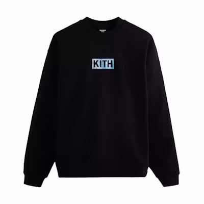 KITH The Wire Rules Change Vintage Black Crewneck Sweatshirt Unisex. KHM030492-001