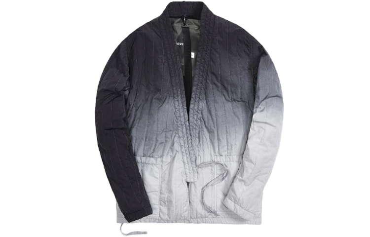 KITH Tie-Dye Nylon Kimono Jacket Unisex Gray NMN-I20196-156