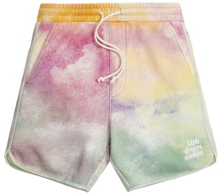 Kith Tie Dye Jordan Short Pink/Green Buy Kith Tie Dye Jordan Short Pink/Green