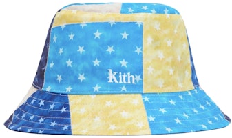 KITH Tie Dye Stars Bucket Hat Blue KITH Tie Dye Stars Bucket Hat Blue