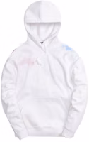 KITH Tie Dye Williams III Hoodie White/Red KITH Tie Dye Williams III Hoodie White/Red