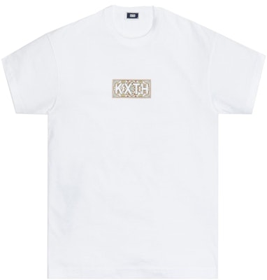 KITH Tile Classic Logo Tee Beige Buy KITH Tile Classic Logo Tee Beige