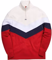 KITH Track Line Quarter-Zip Pullover Red/Multi KITH Track Line Quarter-Zip Pullover Red/Multi