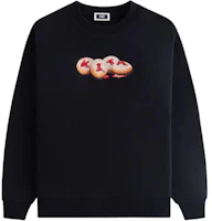 KITH Treats FW24 Unisex Black Crewneck Sweatshirt - Soft & Versatile KHT030148-001 KITH Treats FW24 Unisex Black Crewneck Sweatshirt - Soft & Versatile KHT030148-001