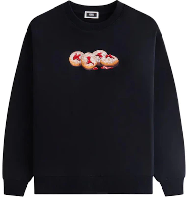 KITH Treats FW24 Unisex Black Crewneck Sweatshirt - Soft & Versatile KHT030148-001 Buy KITH Treats FW24 Unisex Black Crewneck Sweatshirt - Soft & Versatile KHT030148-001