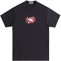 KITH Treats Kaboom Tee Black Unisex Oversized Fit Graphic Logo T-Shirt. KHT030080-001 KITH Treats Kaboom Tee Black Unisex Oversized Fit Graphic Logo T-Shirt. KHT030080-001