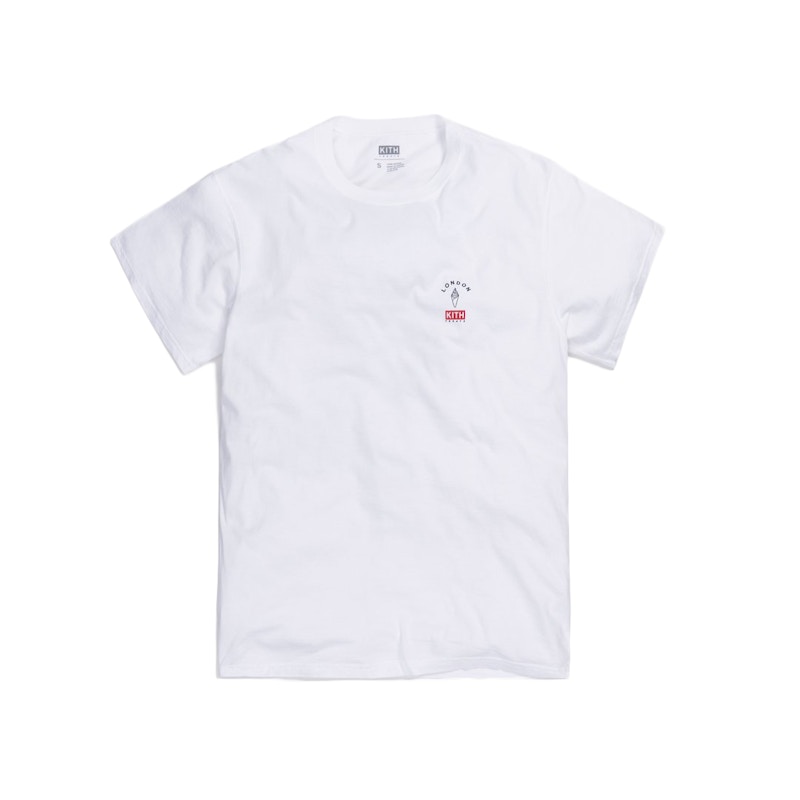 Buy Kaos KITH Treats Locale London Putih