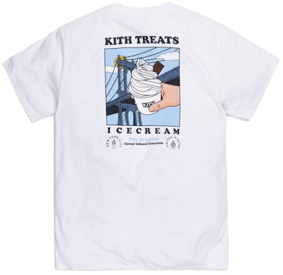 KITH Treats Locale New York Tee White Order KITH Treats Locale New York Tee White