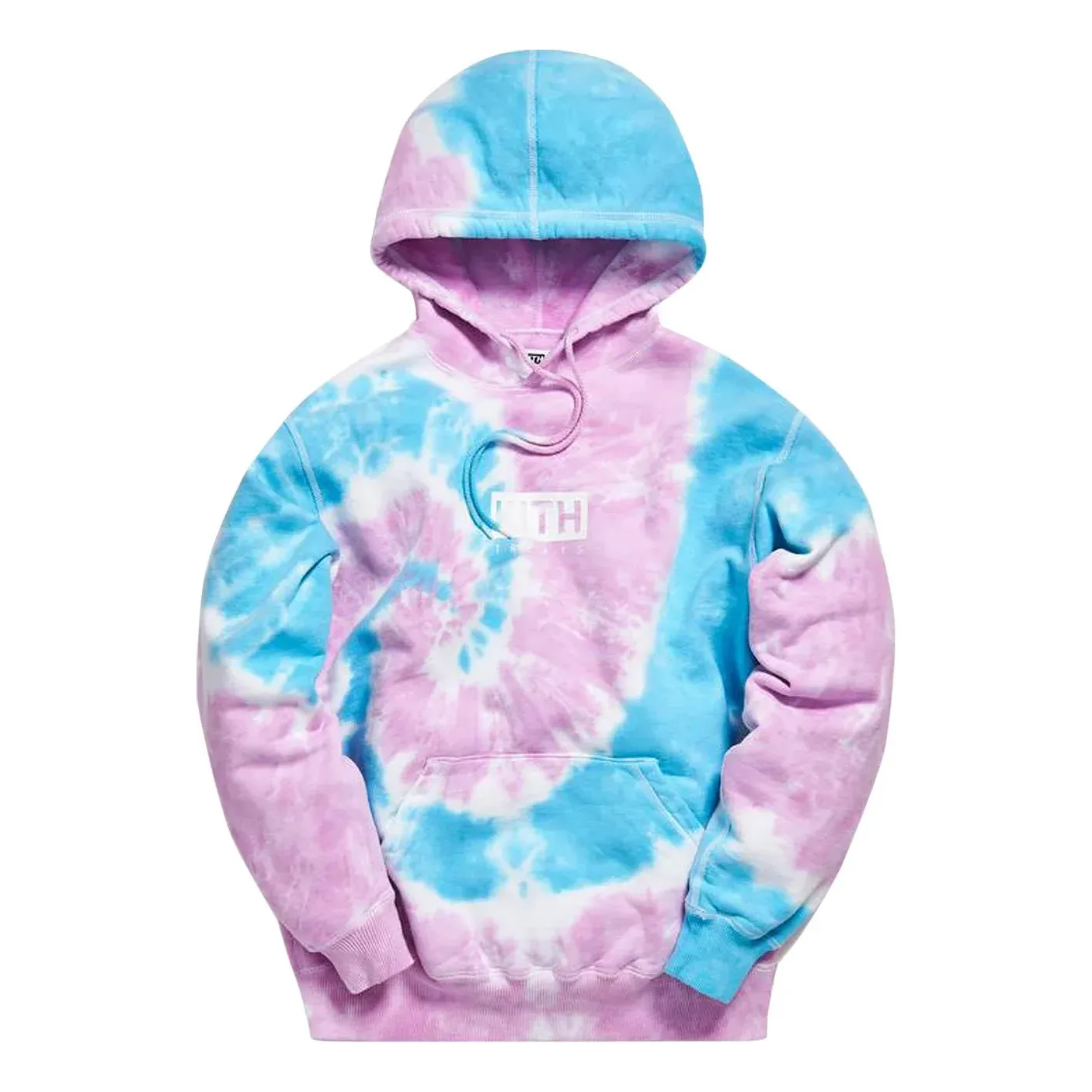 KITH Treats Swirl Hoodie Blue/Pink Tie-Dye Unisex BOGO KH2424-115