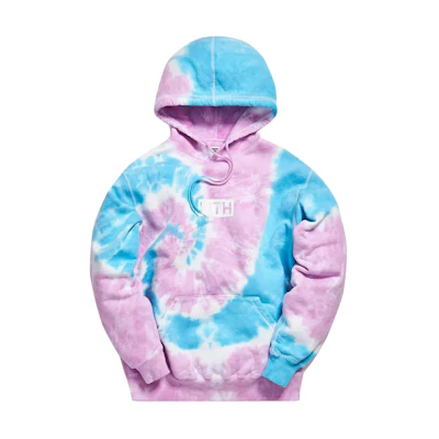 KITH Treats Swirl Hoodie Blue/Pink Tie-Dye Unisex BOGO KH2424-115