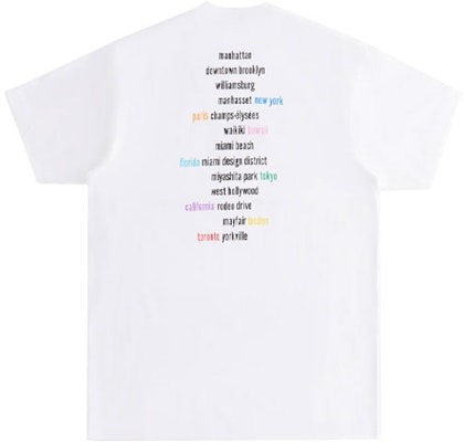 KITH Treats 多倫多咖啡廳白色盒標城市限定短袖T恤。 KHT030088-101 Lookbook KITH Treats 多倫多咖啡廳白色盒標城市限定短袖T恤。 KHT030088-101