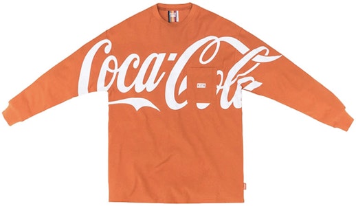 KITH Unisex Kaos Lengan Panjang Orange Loose Fit. KH3541-113 Order KITH Unisex Kaos Lengan Panjang Orange Loose Fit. KH3541-113