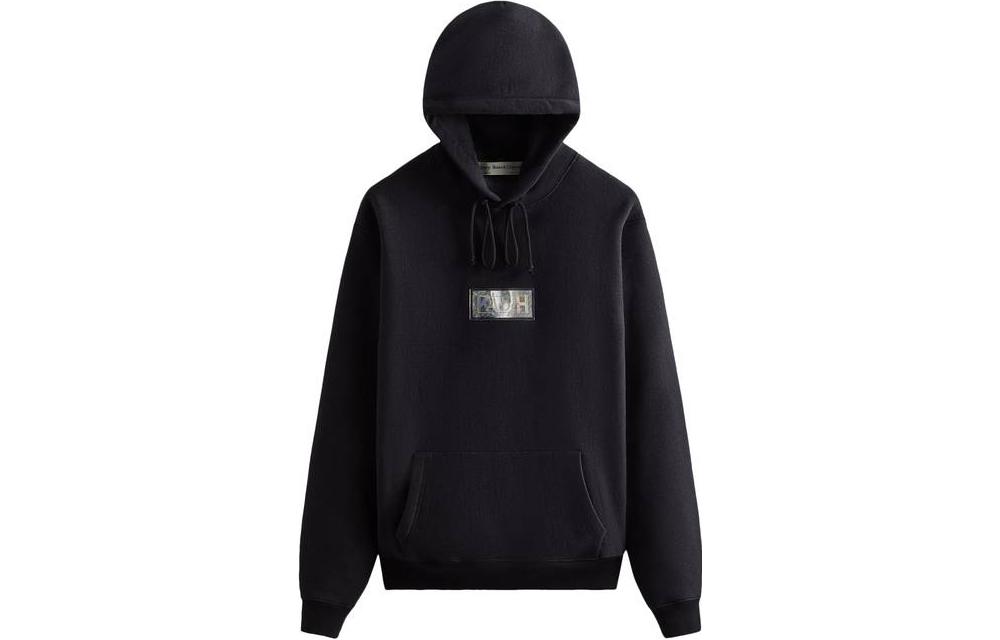 KITH Unisex Solid Color Casual Sweatshirt Black ABCKITH23BLH