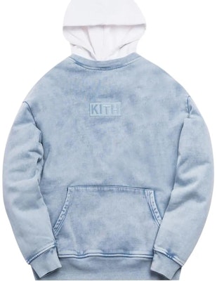 KITH 男女同款扎染连帽卫衣长袖浅靛蓝 KH2322-402 Order KITH 男女同款扎染连帽卫衣长袖浅靛蓝 KH2322-402