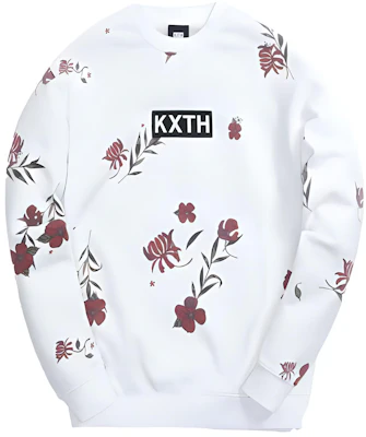 KITH Unisex White Crewneck Graphic Logo Long Sleeve Sweatshirt KH2703-101 Buy KITH Unisex White Crewneck Graphic Logo Long Sleeve Sweatshirt KH2703-101