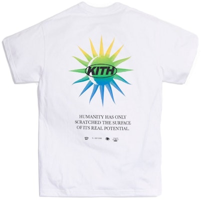 KITH Uprising Sun Tee White Order KITH Uprising Sun Tee White