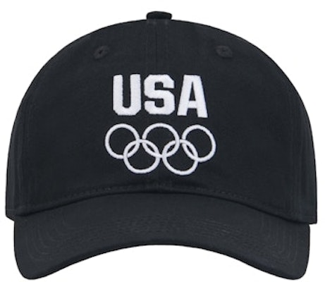 KITH USA Cap Black Buy KITH USA Cap Black