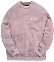 KITH Vintage Washed Crewneck Mauve KITH Vintage Washed Crewneck Mauve