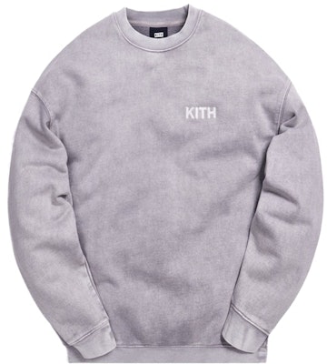 KITH Vintage Washed Crewneck Pavement Buy KITH Vintage Washed Crewneck Pavement
