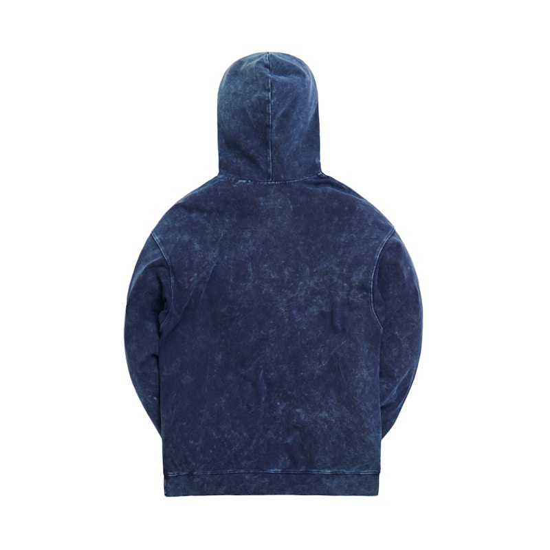 KITH Williams III Crystal Wash Hoodie Dark Navy 圖 2