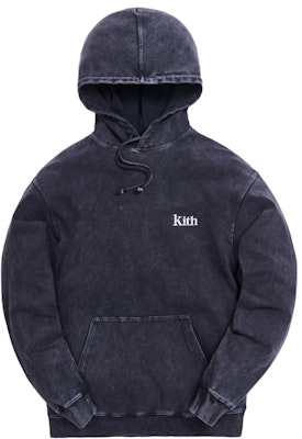 KITH Williams III Crystal Wash Hoodie Moonless Night Buy KITH Williams III Crystal Wash Hoodie Moonless Night