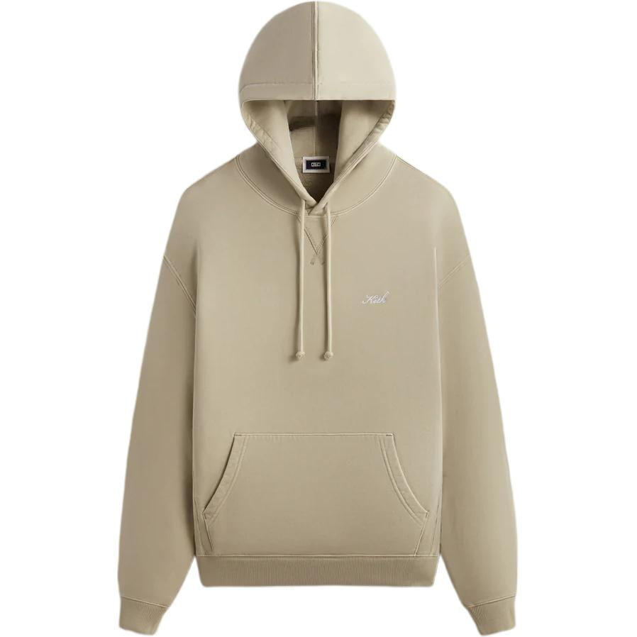 KITH Williams III Hoodie Pullover Long-Sleeve - Khaki Color KHM031898-286